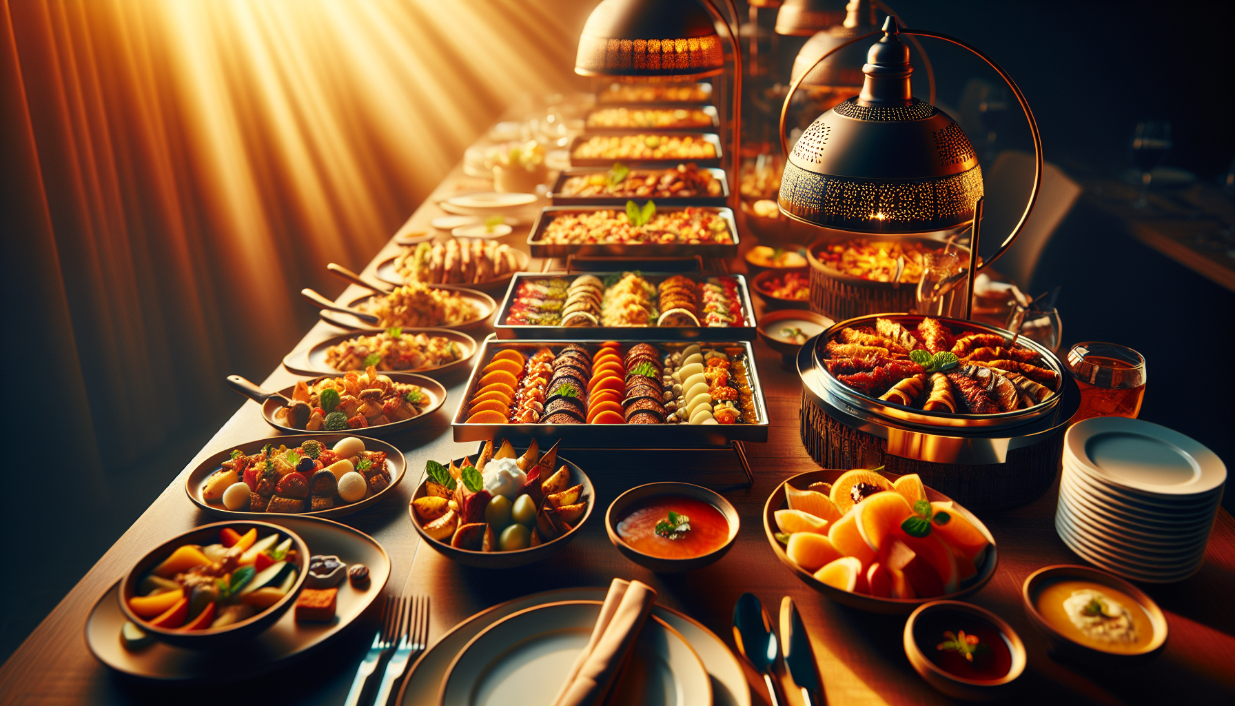 Sanayi bölgesi toplu yemek