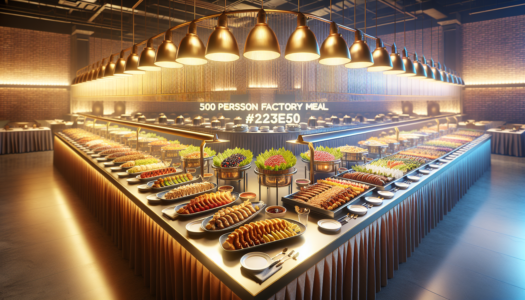 500 Kişilik Fabrika Yemeği